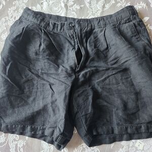 Black Casual Shorts